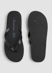 American Tall Discount | Men's Flip-Flop in Black/Grey