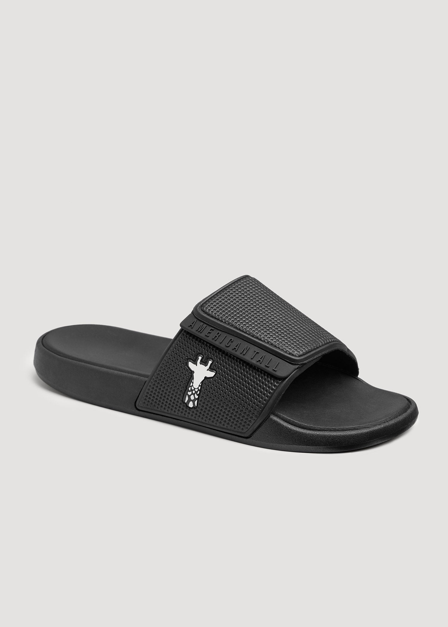American Tall Online | Adjustable Slides for Tall Men in Black