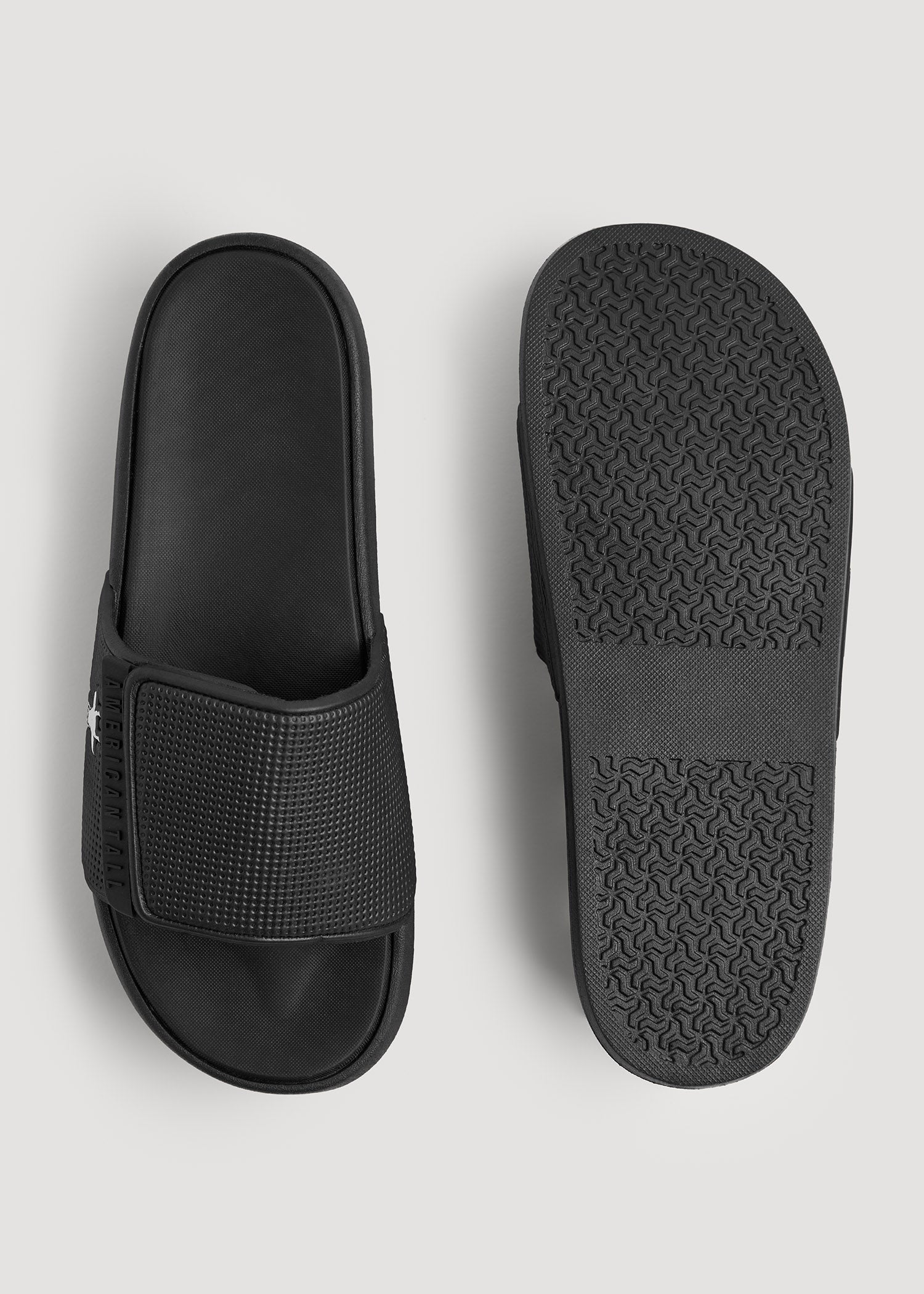 American Tall Online | Adjustable Slides for Tall Men in Black