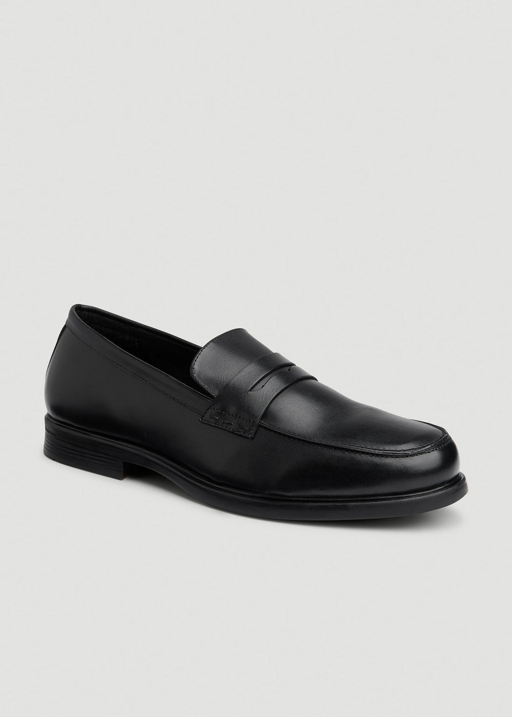 American Tall Sale | Penny Loafers for Tall Men in Black
