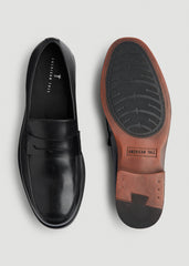 American Tall Sale | Penny Loafers for Tall Men in Black