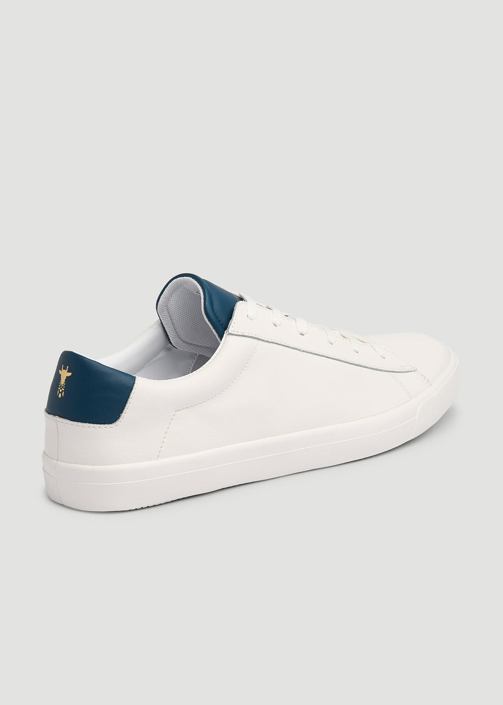 American Tall Discount | Tennis Sneaker for Tall Men in White and Navy