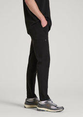American Tall Online Shop | Cargo Scrub Pants for Tall Men in Black