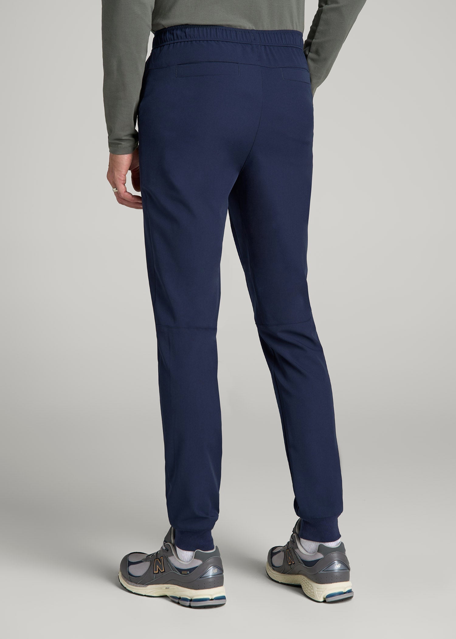 American Tall Online | Scrub Joggers for Tall Men in Patriot Blue