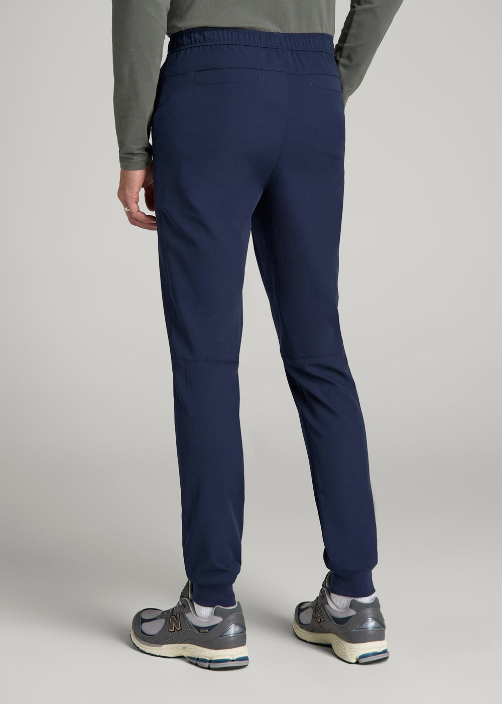 American Tall Online | Scrub Joggers for Tall Men in Patriot Blue