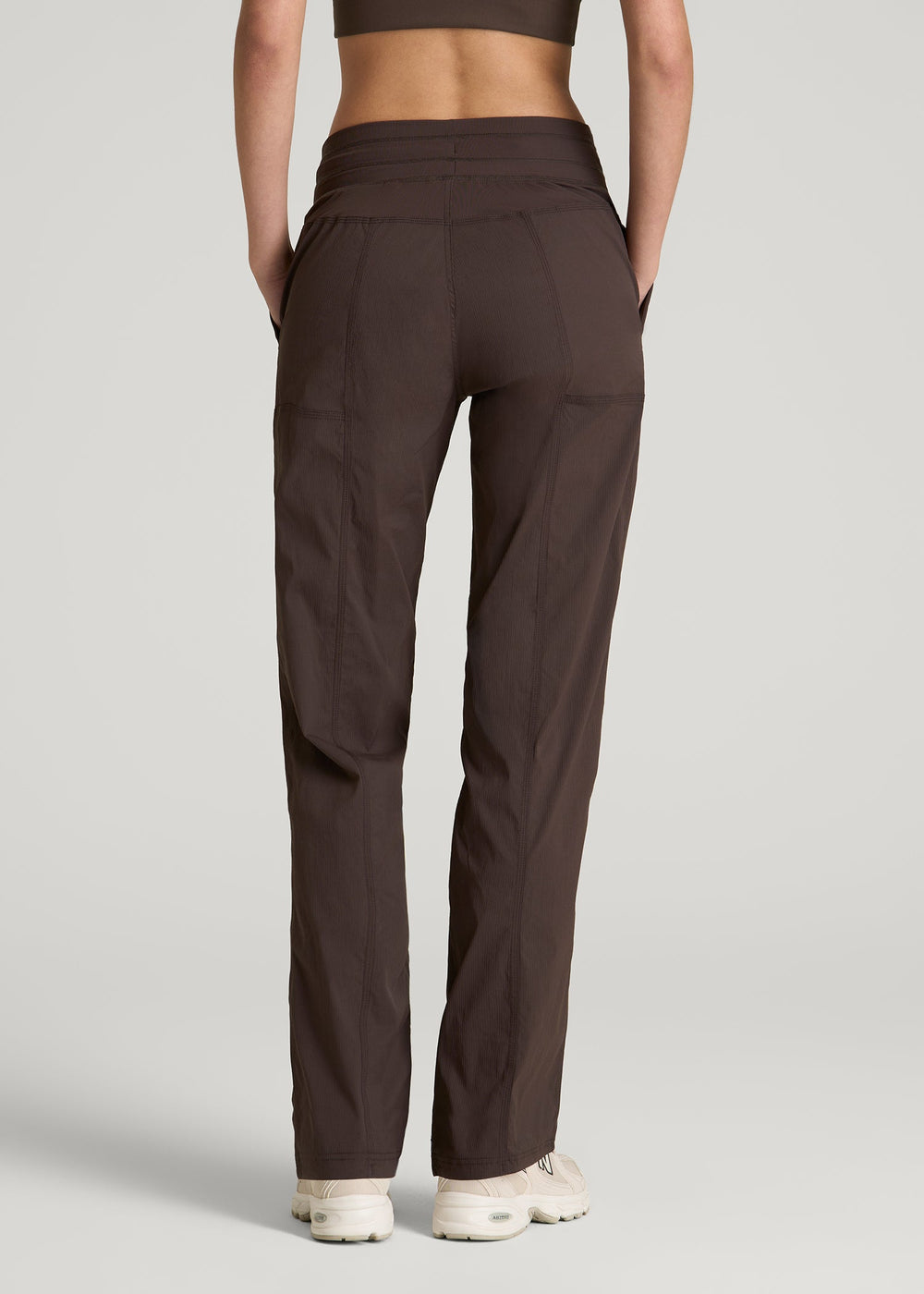 American Tall Outlet | High Rise After Practice Pant for Tall Women in Espresso