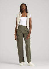 American Tall Online Shop | Traveler Cargo Pant for Tall Women in Olive