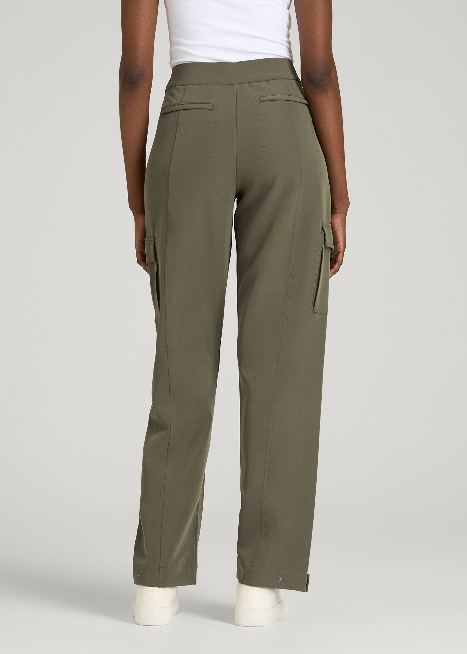 American Tall Online Shop | Traveler Cargo Pant for Tall Women in Olive