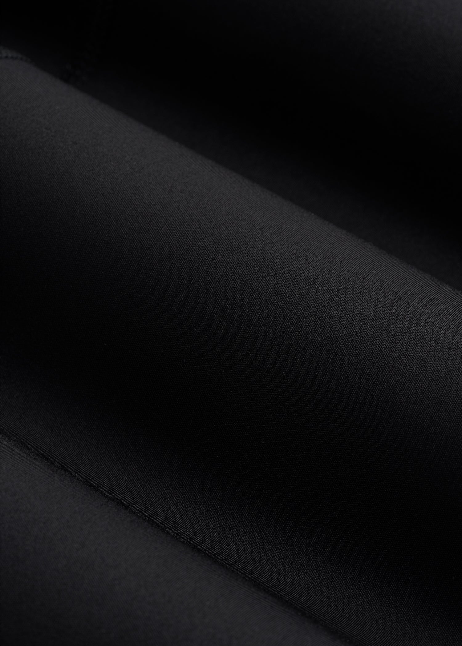 American Tall Outlet | Fitted Hybrid Shorts for Tall Women in Deep Black