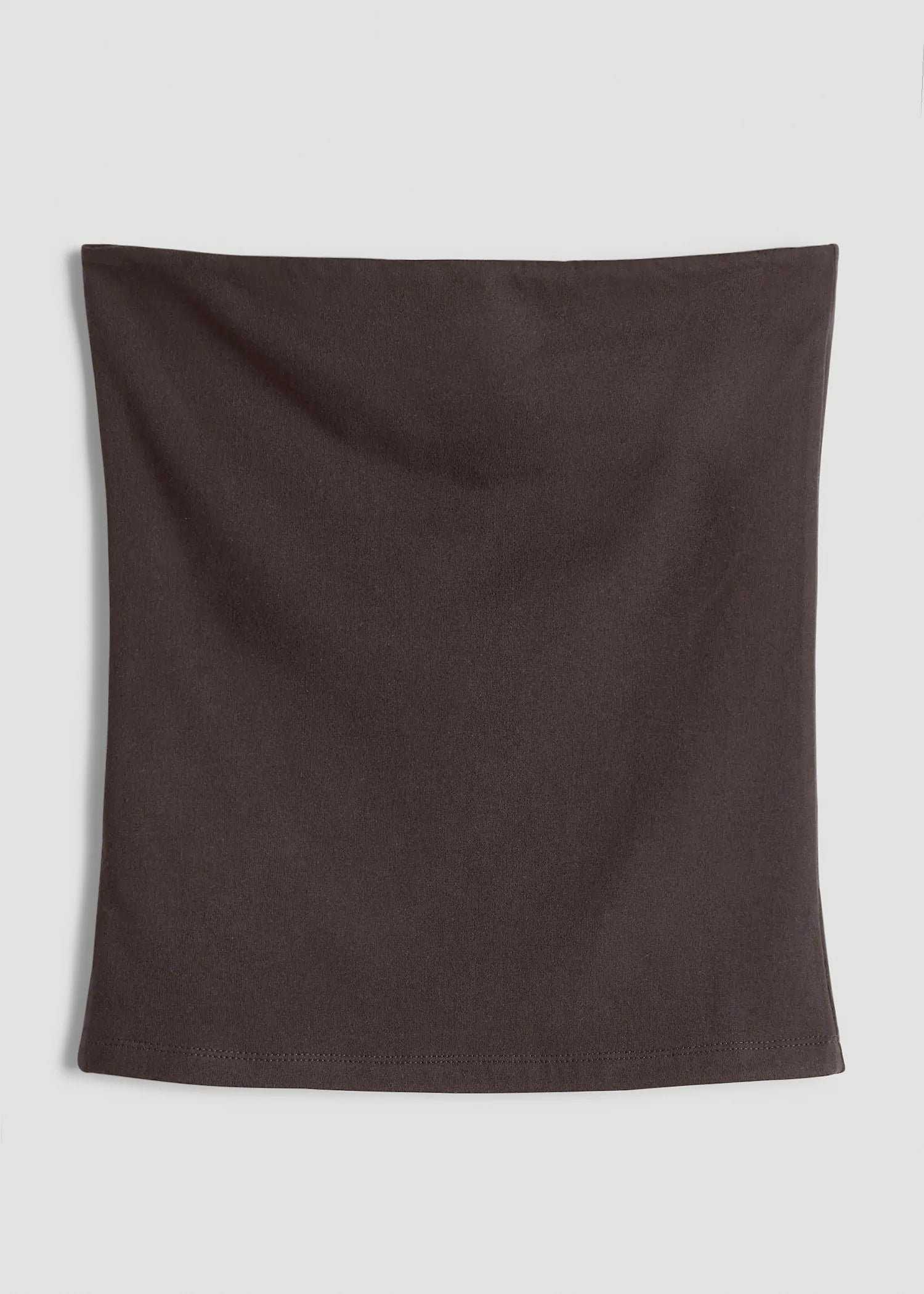 American Tall Online | Cotton Blend Tube Top for Tall Women in Espresso