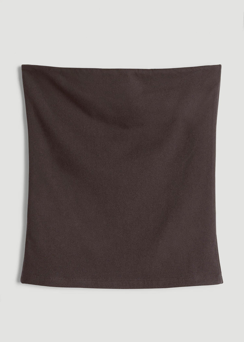 American Tall Online | Cotton Blend Tube Top for Tall Women in Espresso