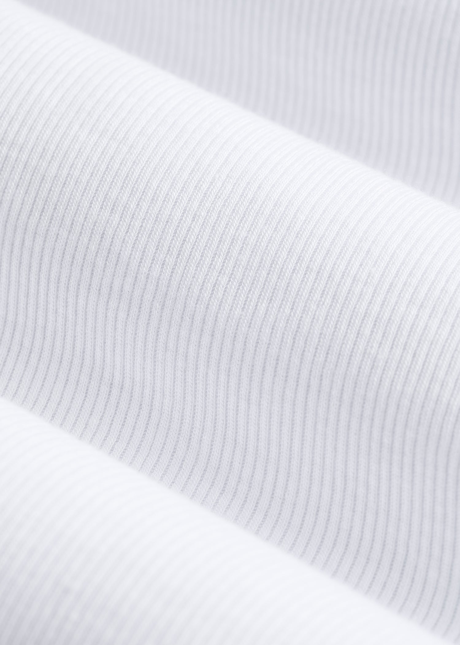 American Tall Outlet | FITTED Ribbed Long Sleeve Tee for Tall Women in White