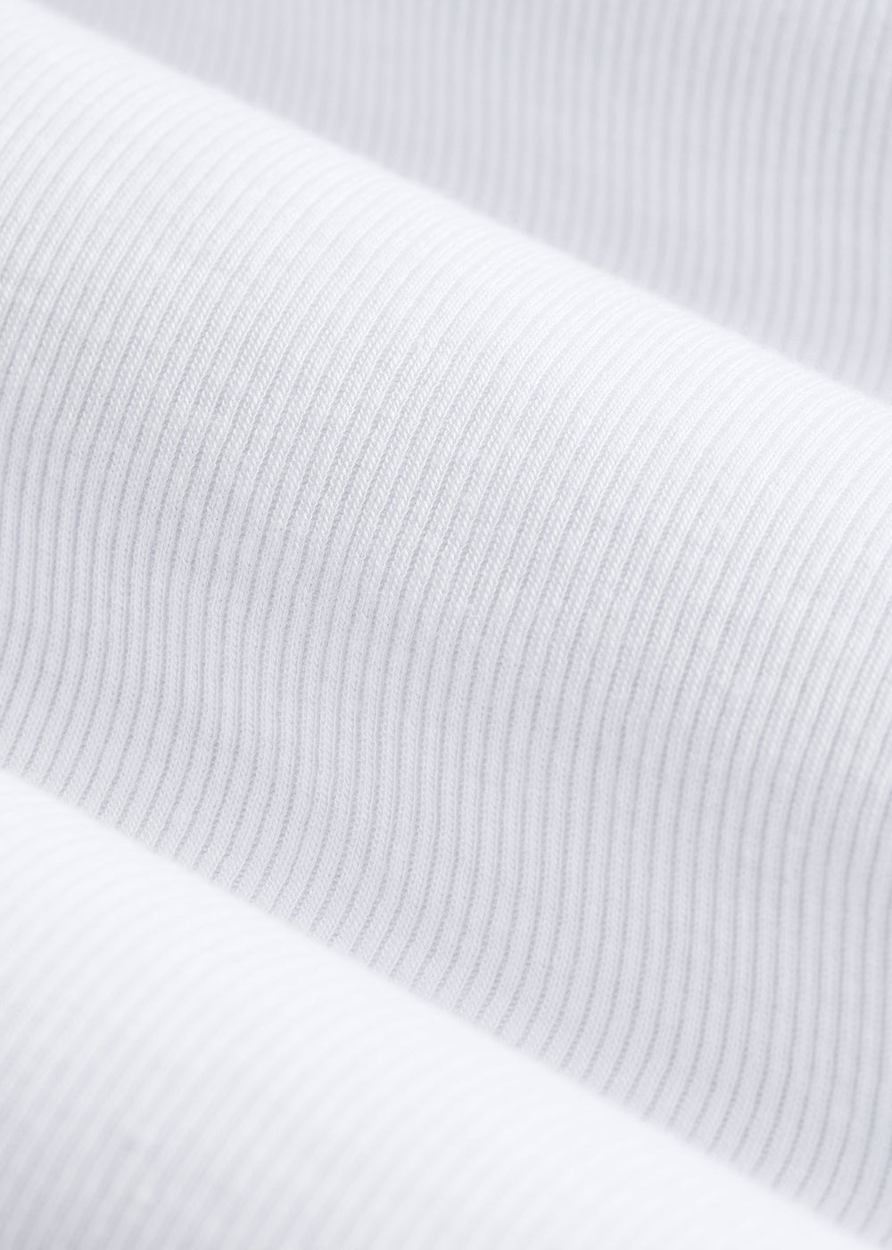 American Tall Outlet | FITTED Ribbed Long Sleeve Tee for Tall Women in White