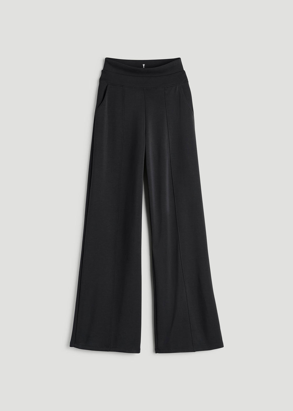American Tall Discount | Soft Motion Wide Leg Ultra High Rise Pant for Tall Women in Black