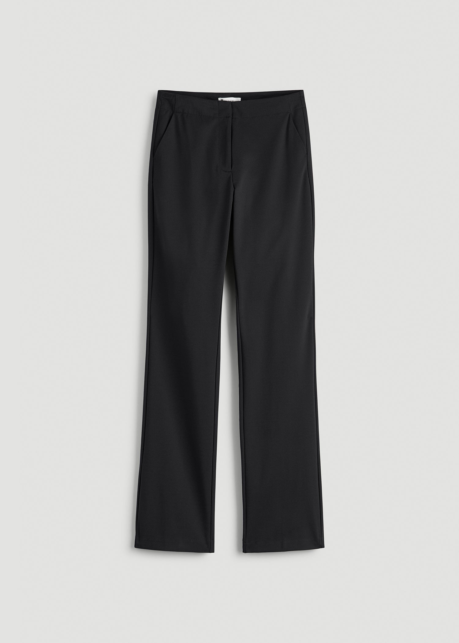 American Tall Sale | Freedom Flex Slim Straight Leg Dress Pants for Tall Women in Black