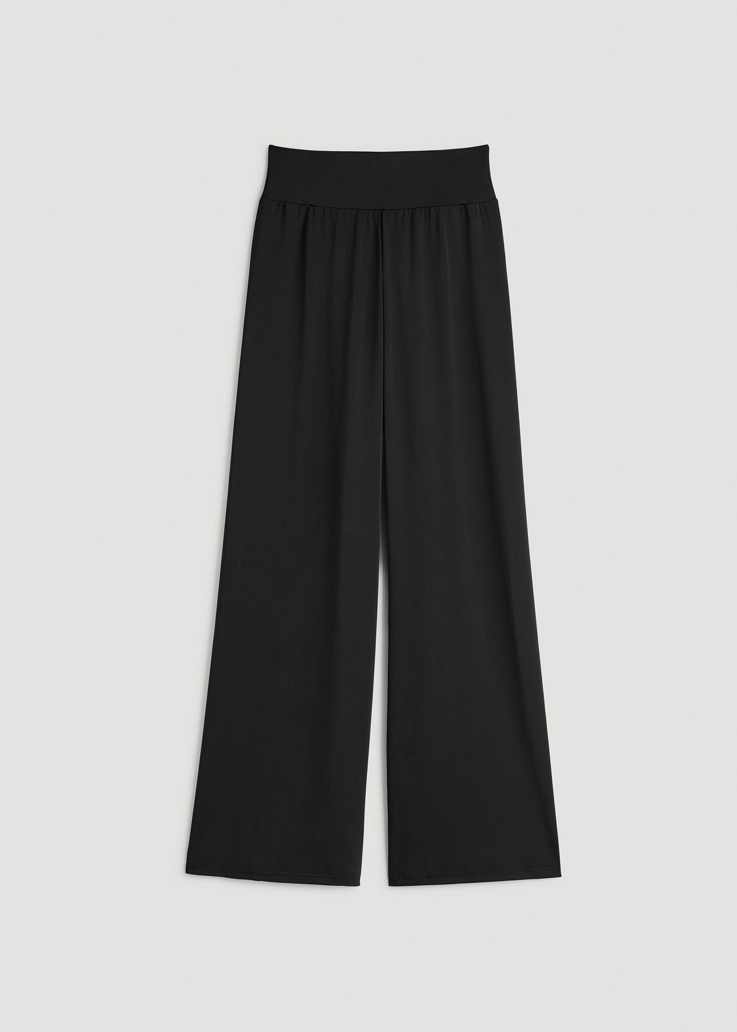 American Tall For Sale | Pull-On Breezy Wide Leg Pants for Tall Women in Black