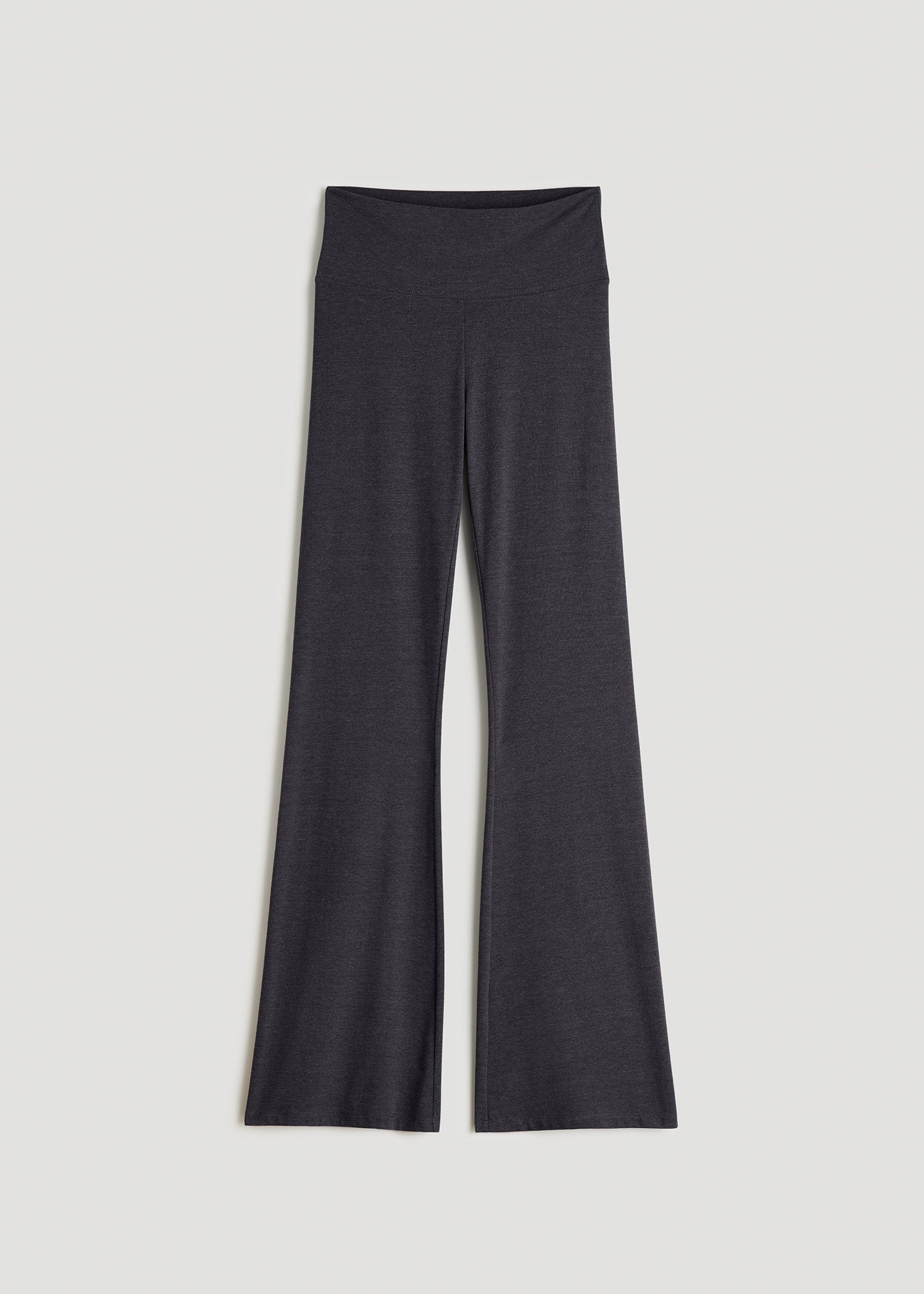 American Tall Discount | Cotton Flare Leggings for Tall Women in Black