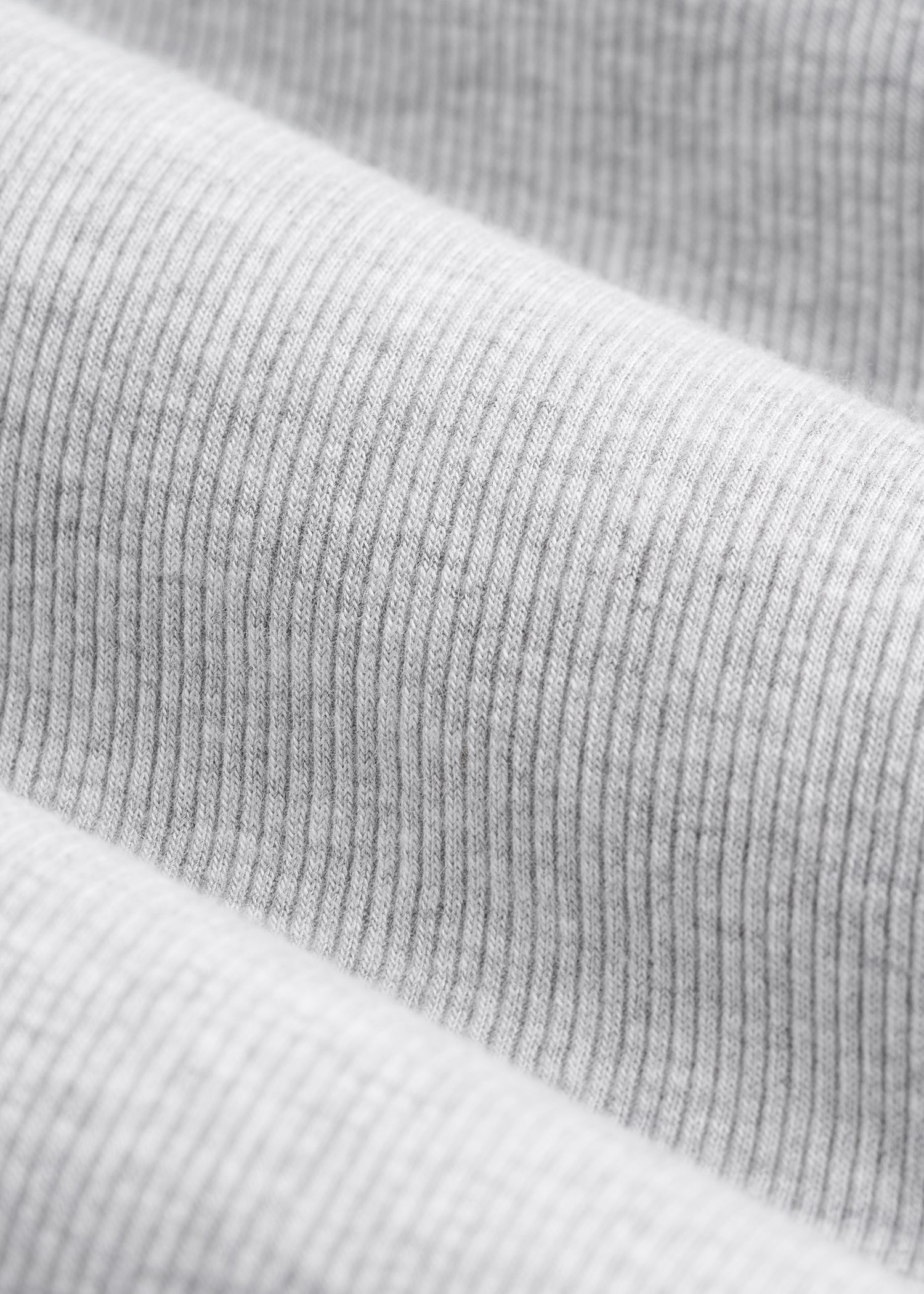 American Tall For Sale | FITTED Ribbed Long Sleeve Tee for Tall Women in Grey Mix