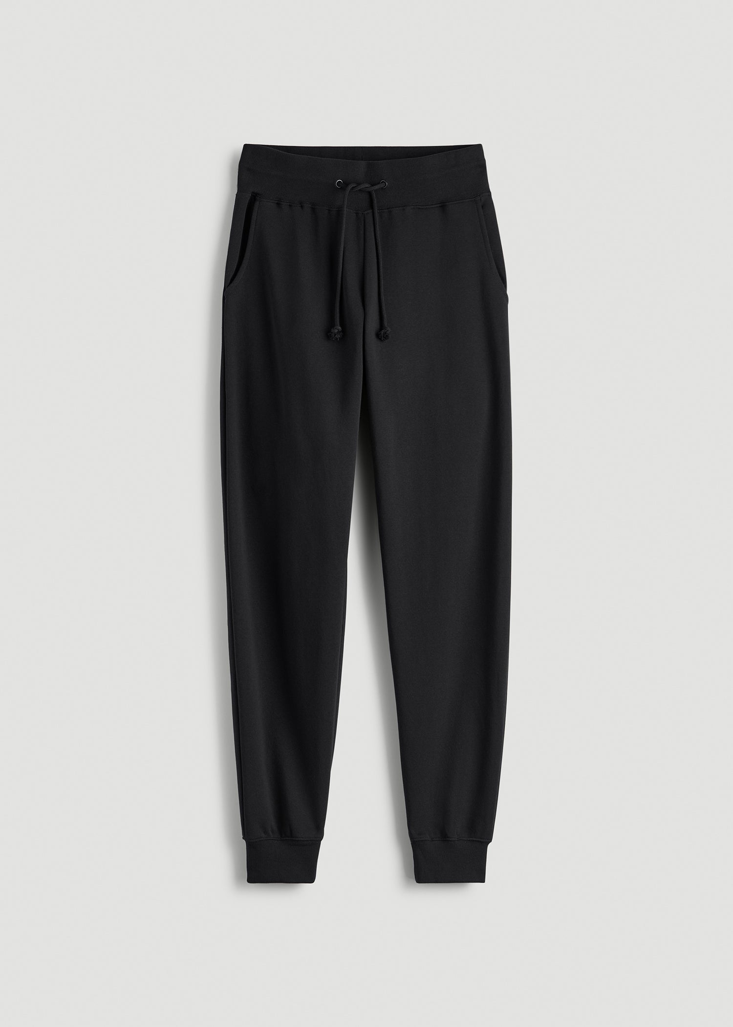 American Tall Online | A.T. Basics Athletic Joggers for Tall Women in Black