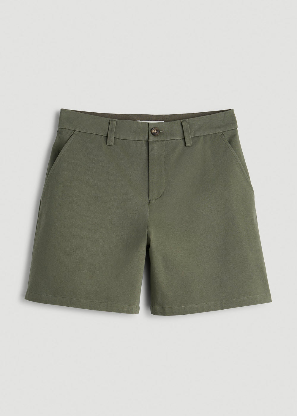 American Tall Online Shop | Stretch Commuter Chino Shorts for Tall Women in Olive