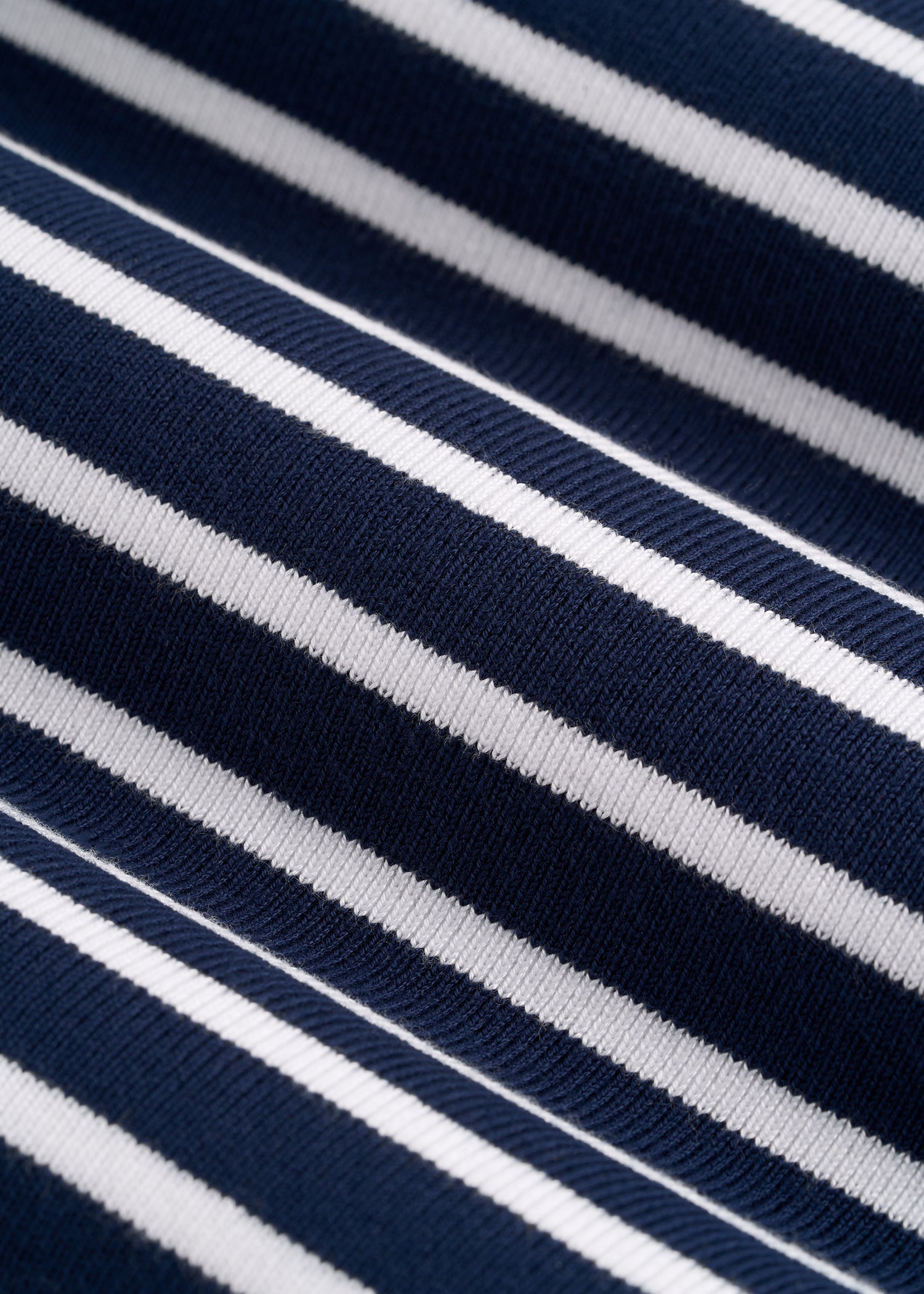 American Tall Sale | Sleeveless Knit Top for Tall Women in Bold Navy Stripe