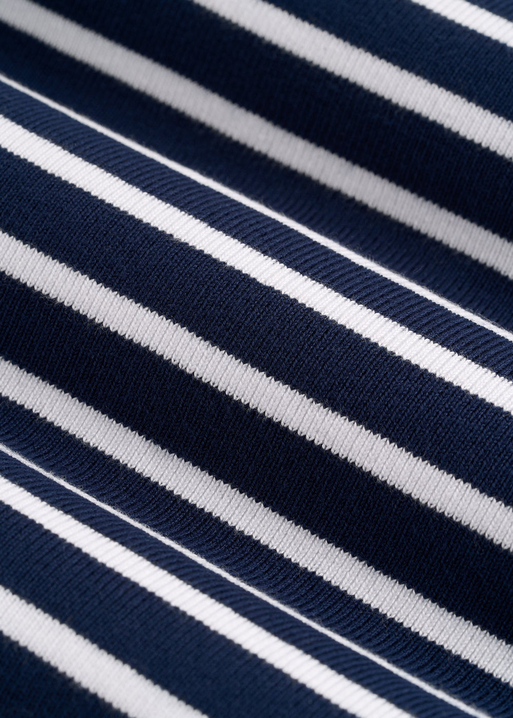 American Tall Sale | Sleeveless Knit Top for Tall Women in Bold Navy Stripe