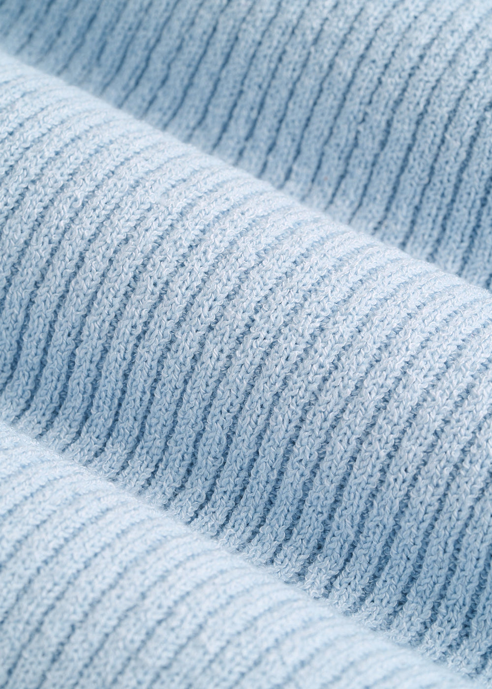 American Tall Sale | Boucle Knit Cardigan for Tall Women in Ice Blue