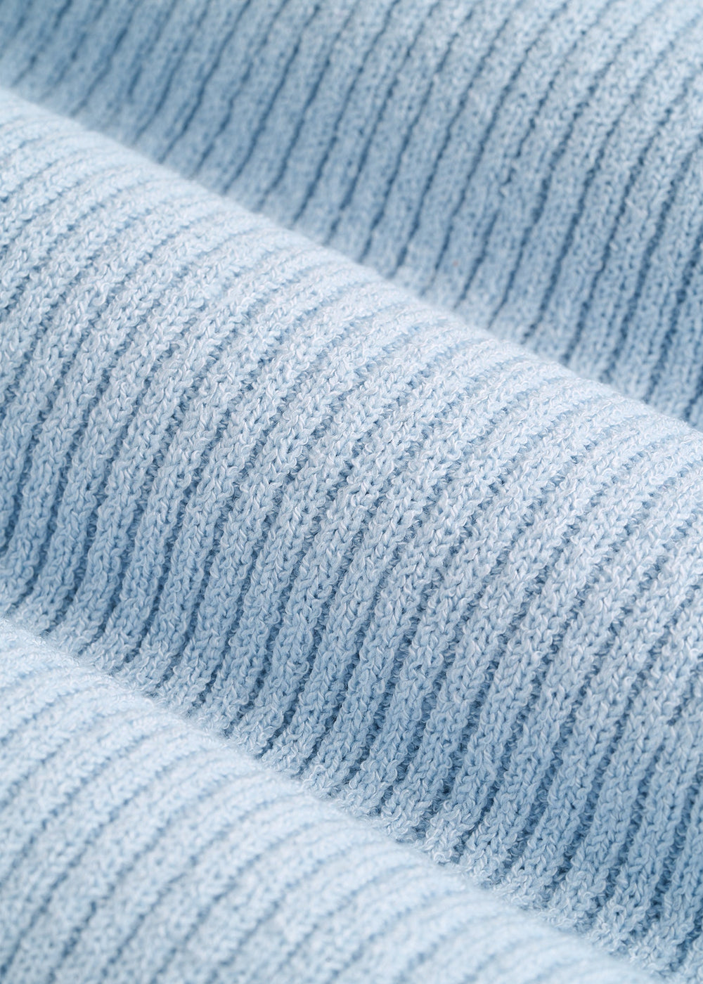 American Tall Outlet | Boucle Knit Tank for Tall Women in Ice Blue