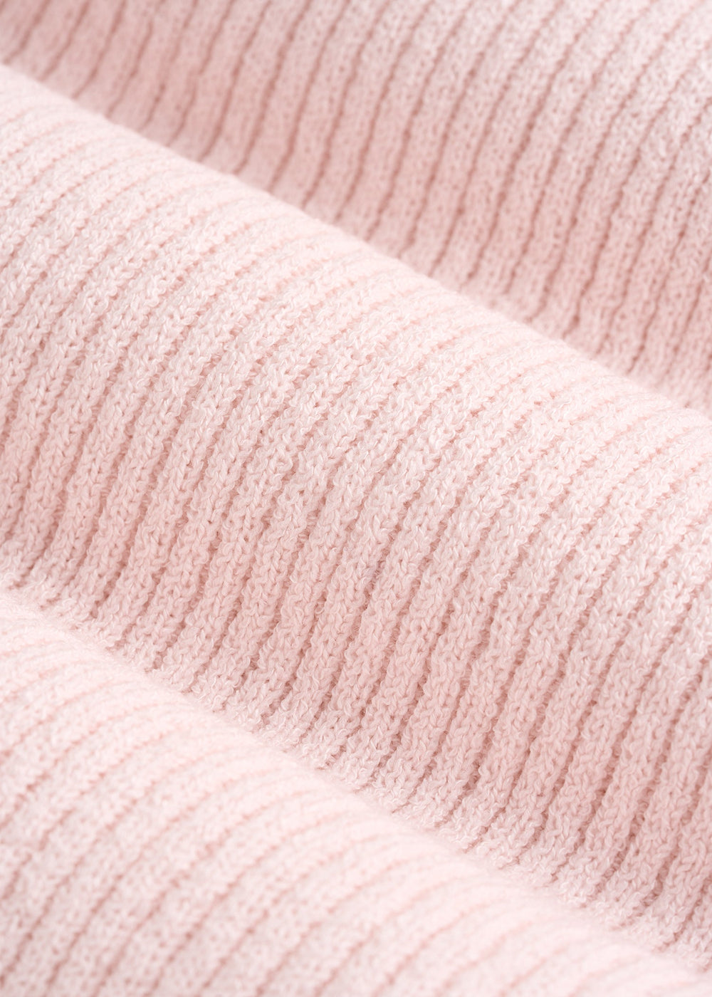 American Tall Sale | Boucle Knit Tank for Tall Women in Barely Pink