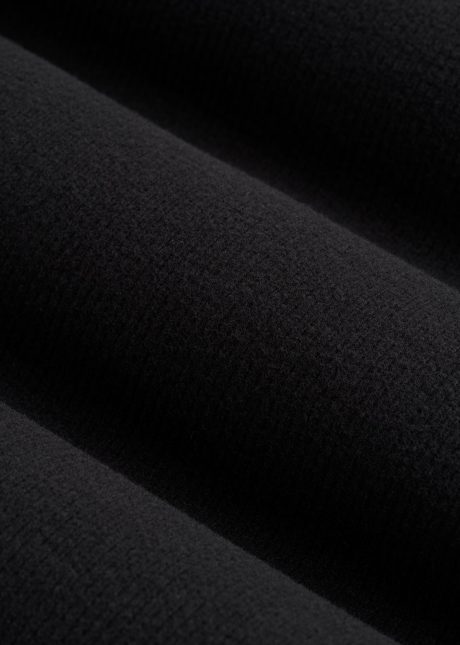 American Tall Discount | Long Sleeve Ribbed Crewneck Henley Shirt for Tall Women in Black