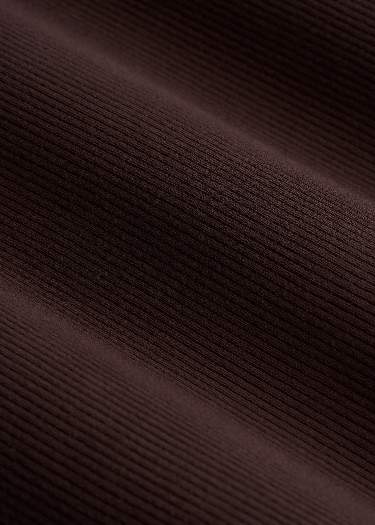 American Tall Online | FITTED Ribbed Long Sleeve Tee for Tall Women in Espresso