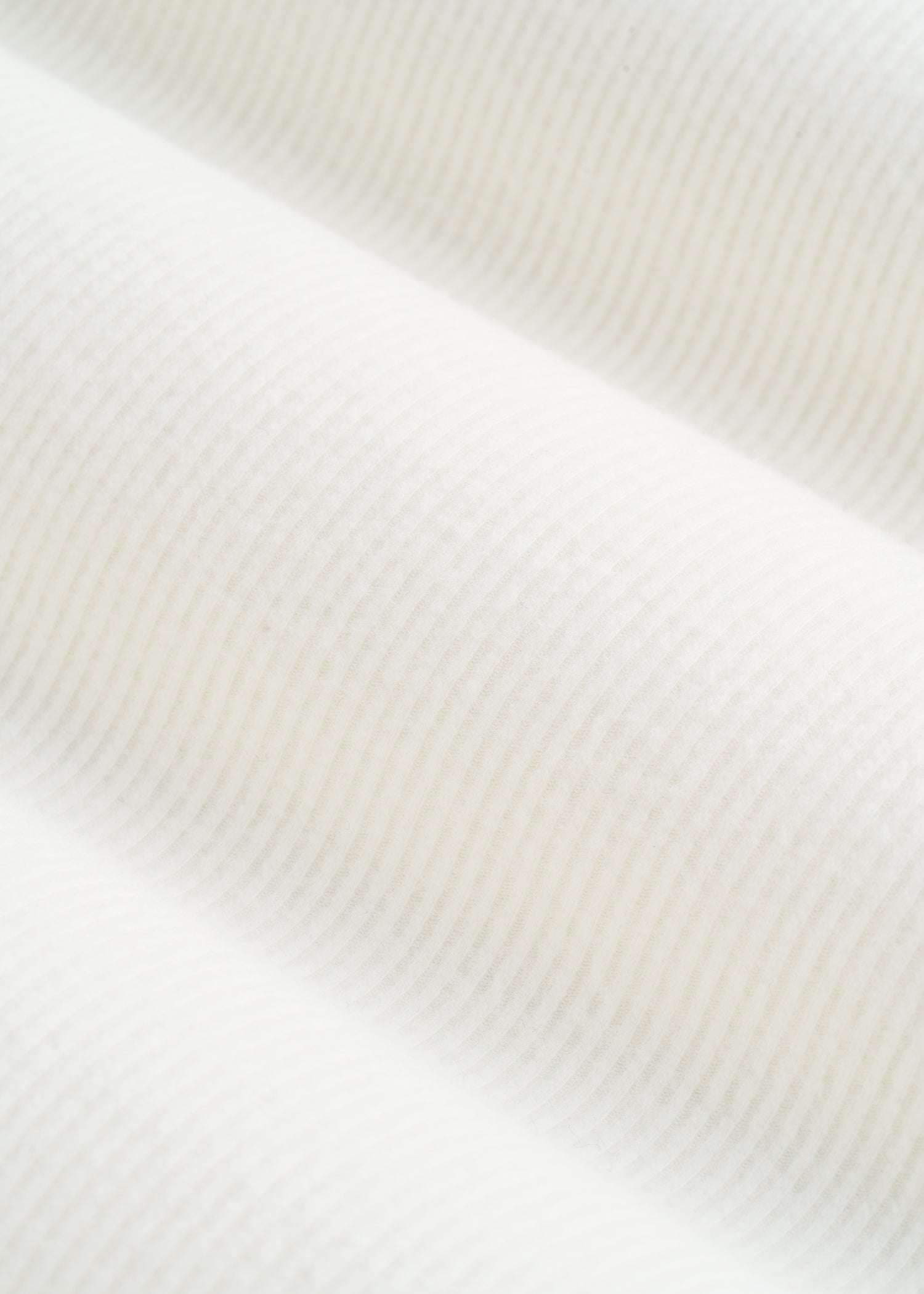 American Tall Sale | Long Sleeve Ribbed Crewneck Henley Shirt for Tall Women in Cream