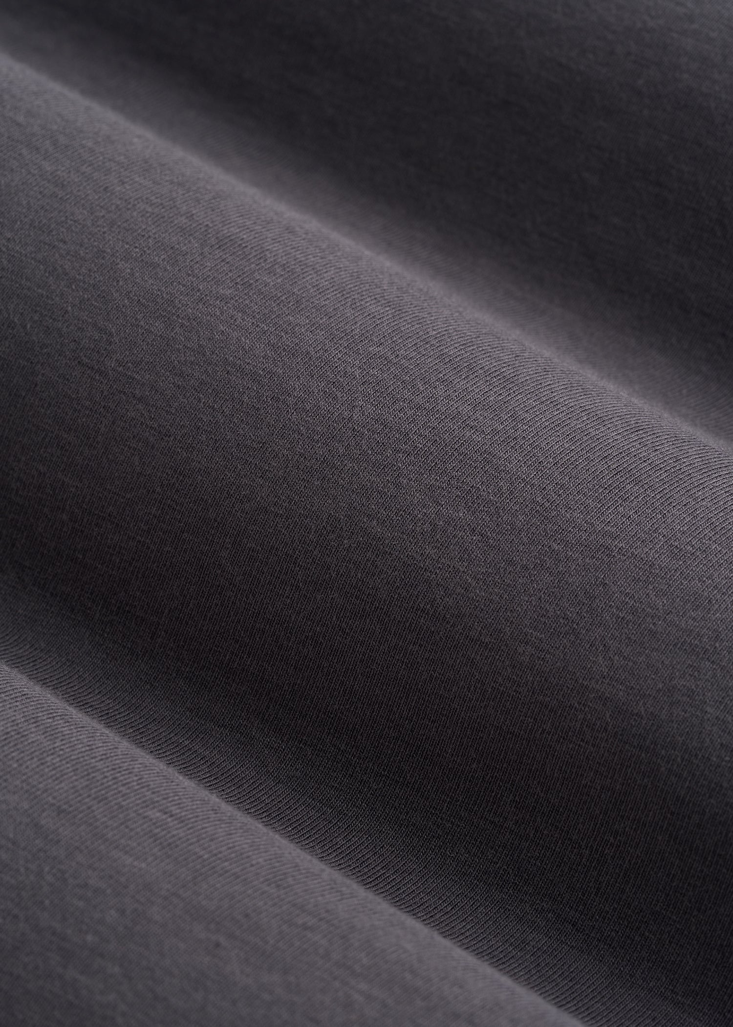 American Tall Discount | Long Sleeve Scoop V-Neck Tee Shirt for Tall Women in Charcoal