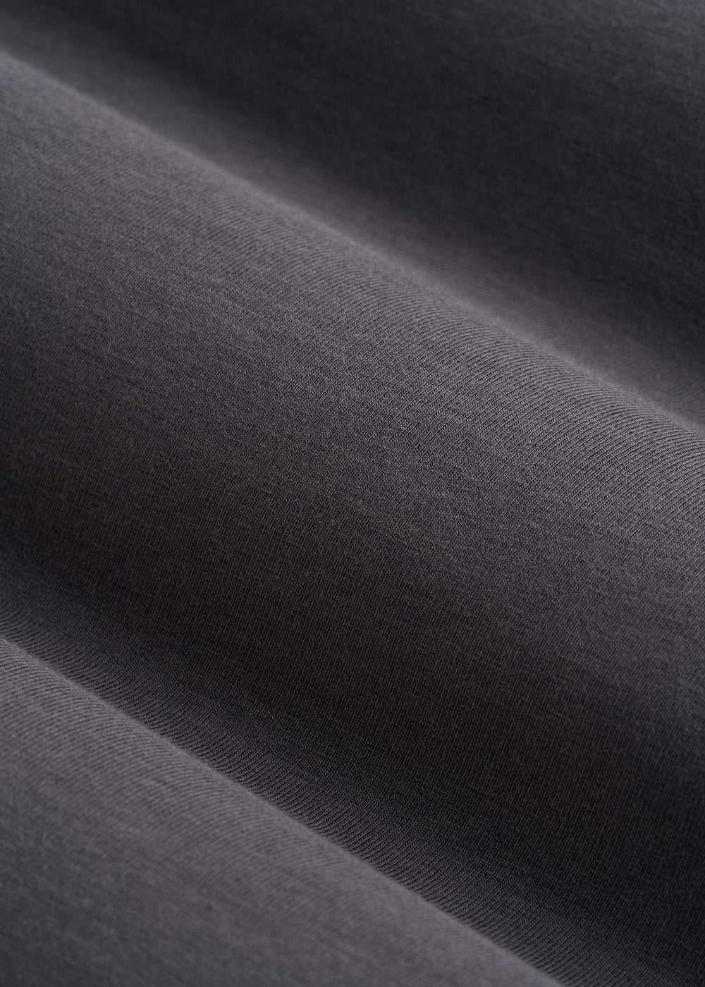 American Tall Discount | Long Sleeve Scoop V-Neck Tee Shirt for Tall Women in Charcoal