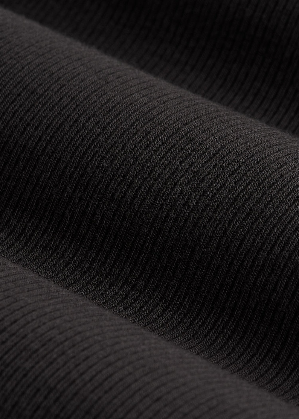 American Tall Outlet | Fitted Ribbed Long Sleeve Henley for Tall Women in Black