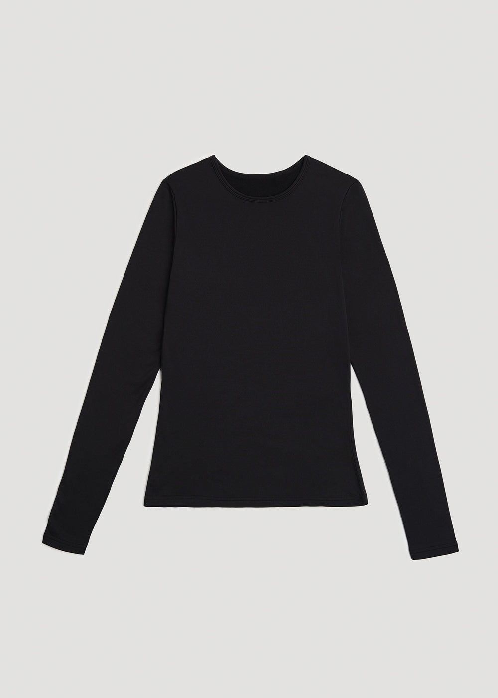 American Tall Online | Base Layer Long Sleeve Shirt for Tall Women in Black