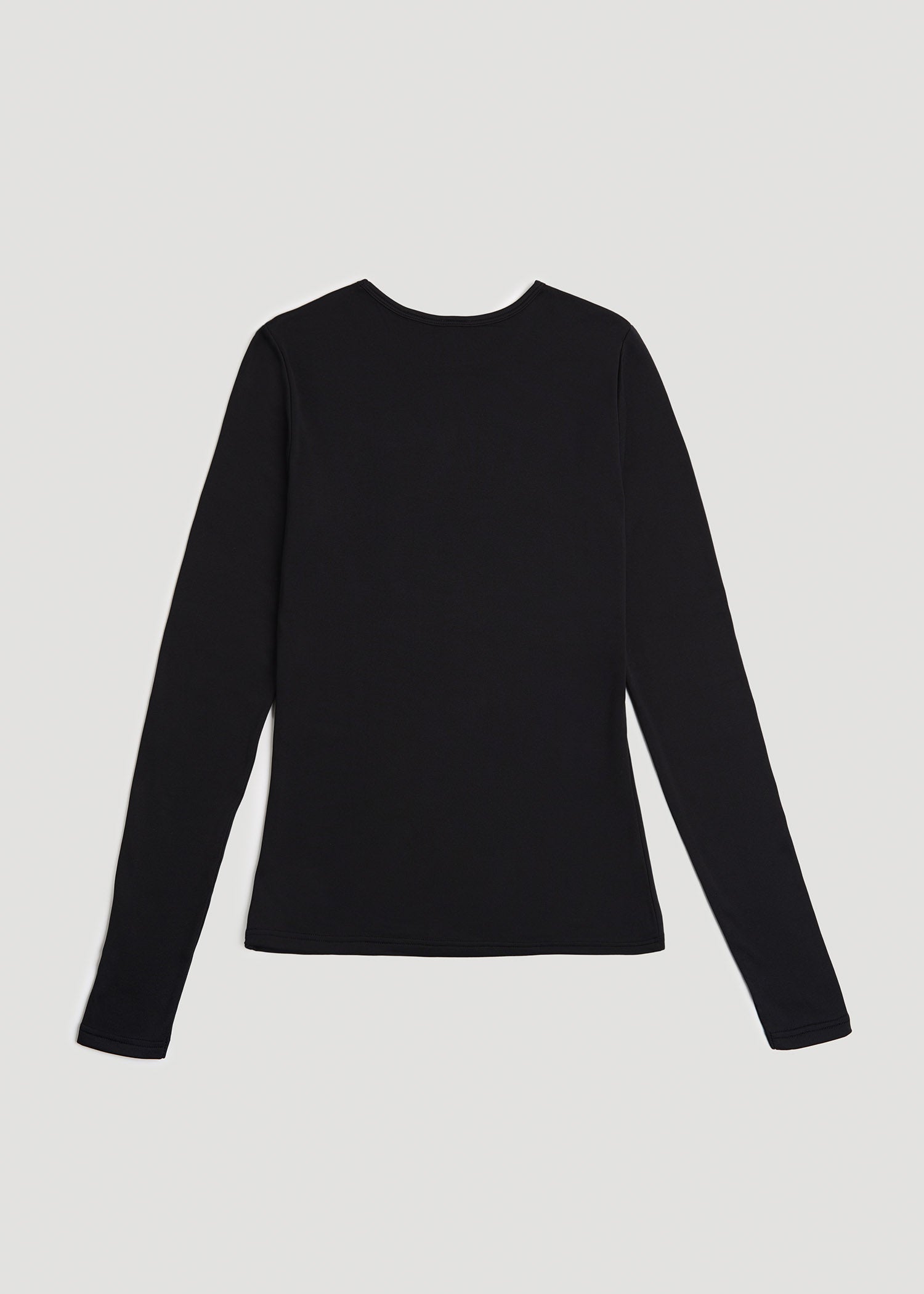 American Tall Online | Base Layer Long Sleeve Shirt for Tall Women in Black