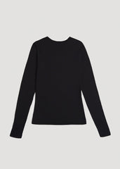 American Tall Online | Base Layer Long Sleeve Shirt for Tall Women in Black