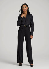 American Tall For Sale | Regular Fit Dress Shirt for Tall Women in Black