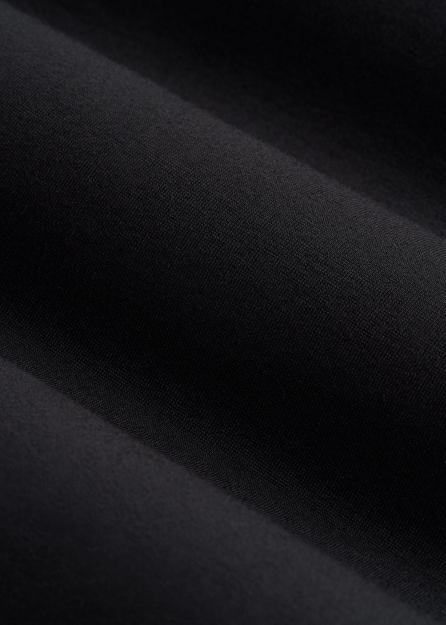 American Tall Online | Soft Flex Ponte Cropped Hoodie for Tall Women in Black