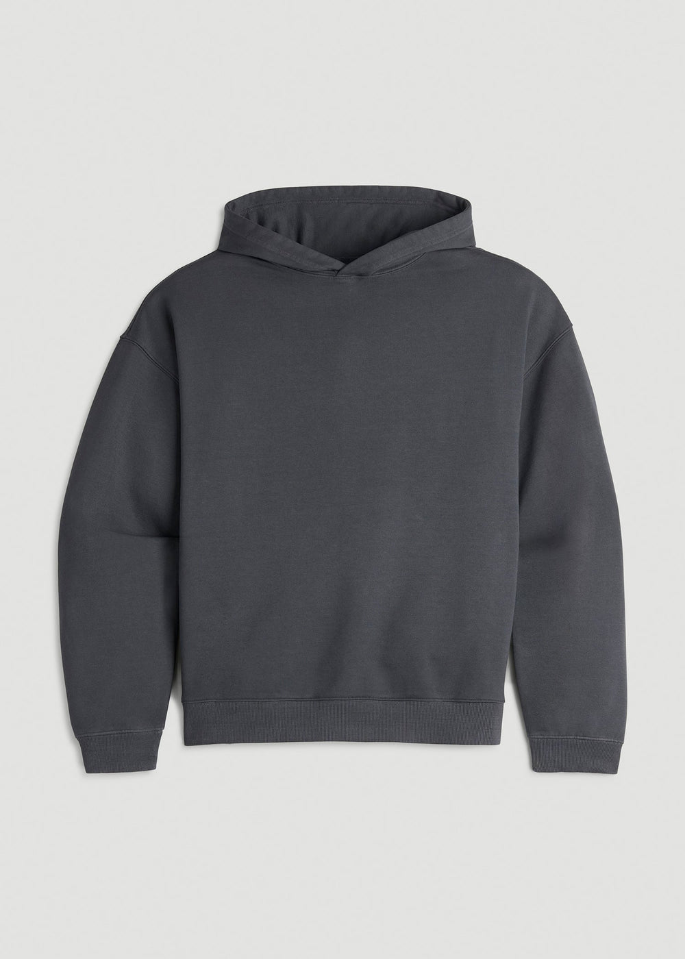 American Tall For Sale | Garment Dyed Hoodie for Tall Women in Charcoal Rinse