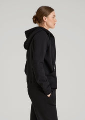 American Tall For Sale | Wearever Fleece Full-Zip Hoodie for Tall Women in Black