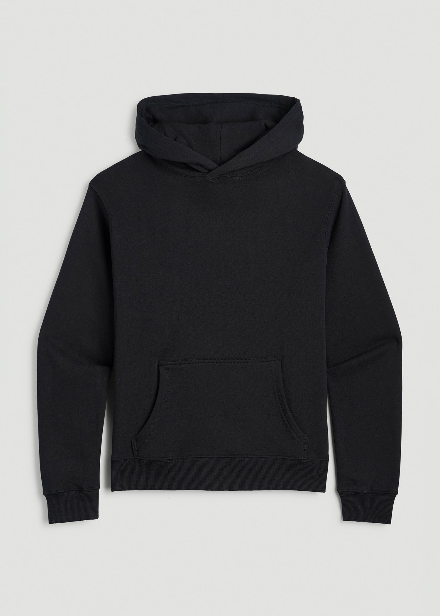 American Tall Online Shop | Wearever Fleece Relaxed Fit Hoodie for Tall Women in Black