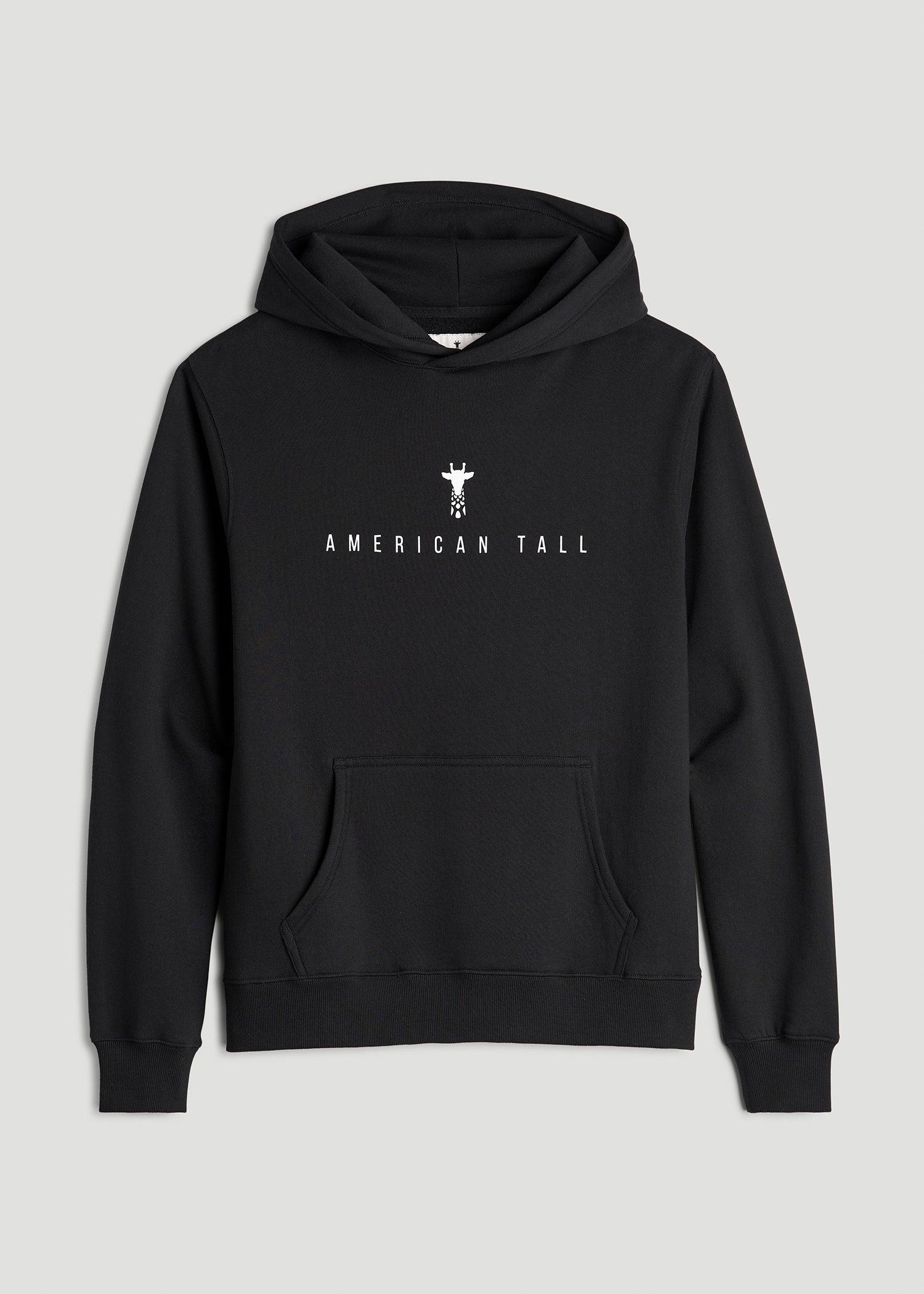 American Tall Outlet | Logo Hoodie for Tall Women in Black