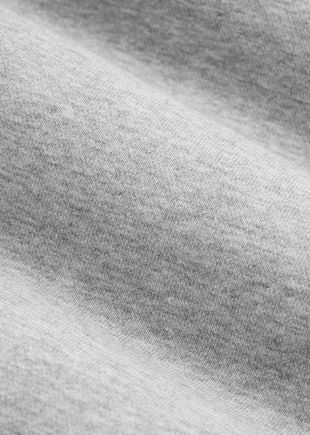 American Tall Online | Everyday Terry Cropped Crew for Tall Women in Grey Mix