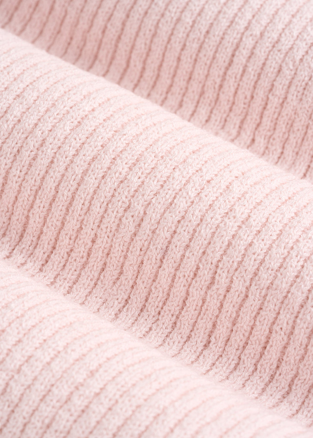 American Tall For Sale | Boucle Knit Cardigan for Tall Women in Barely Pink