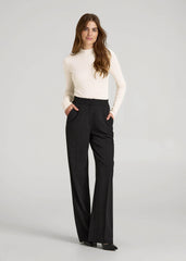 American Tall Online | Mock Neck Sweater Bodysuit for Tall Women in Warm Ecru