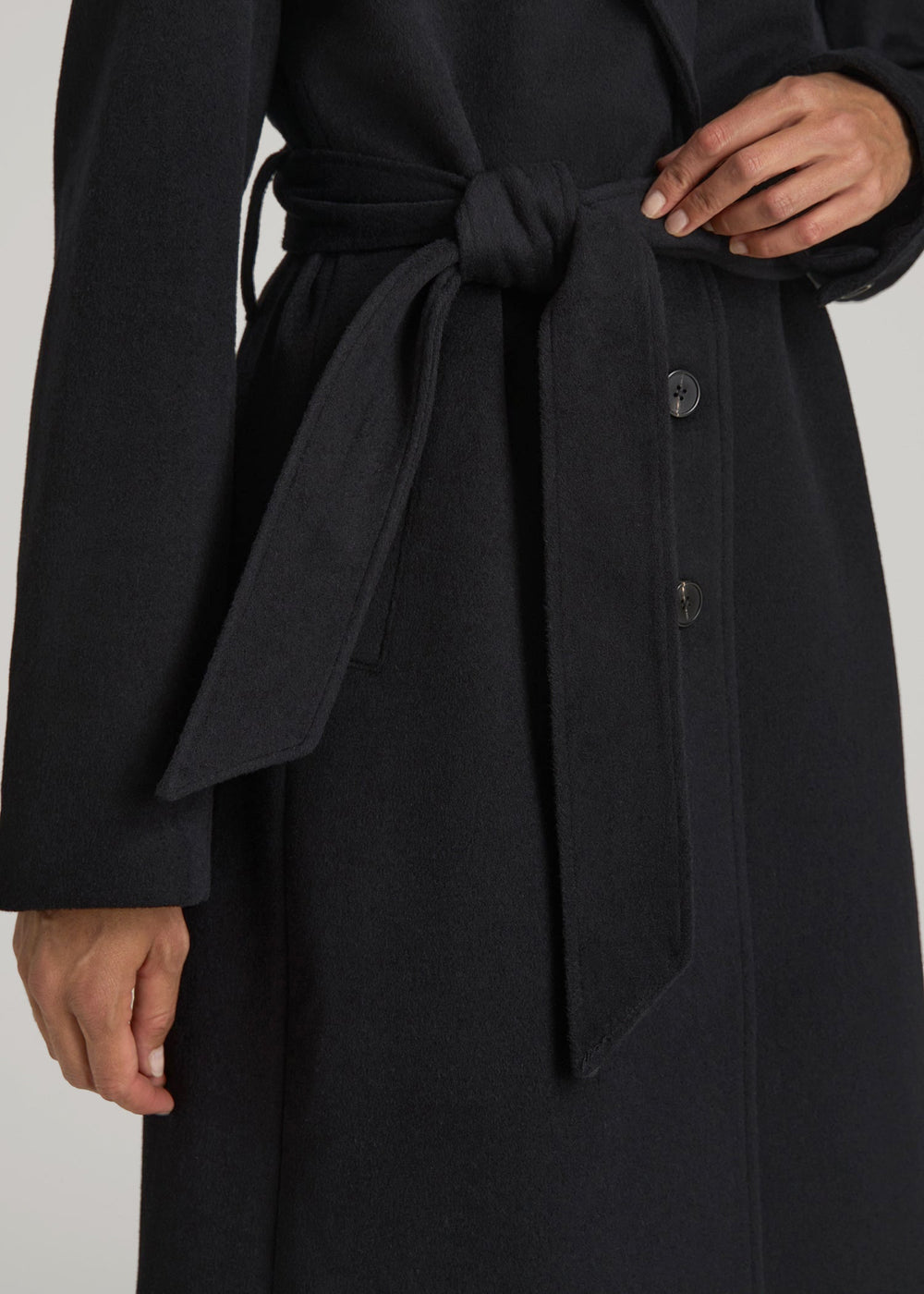 American Tall Online Shop | Wool Coat for Tall Women in Black