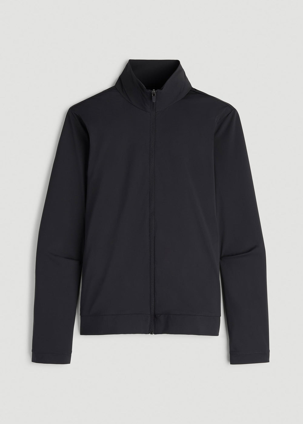 American Tall Online | Front Zip Commuter Jacket for Tall Women in Black