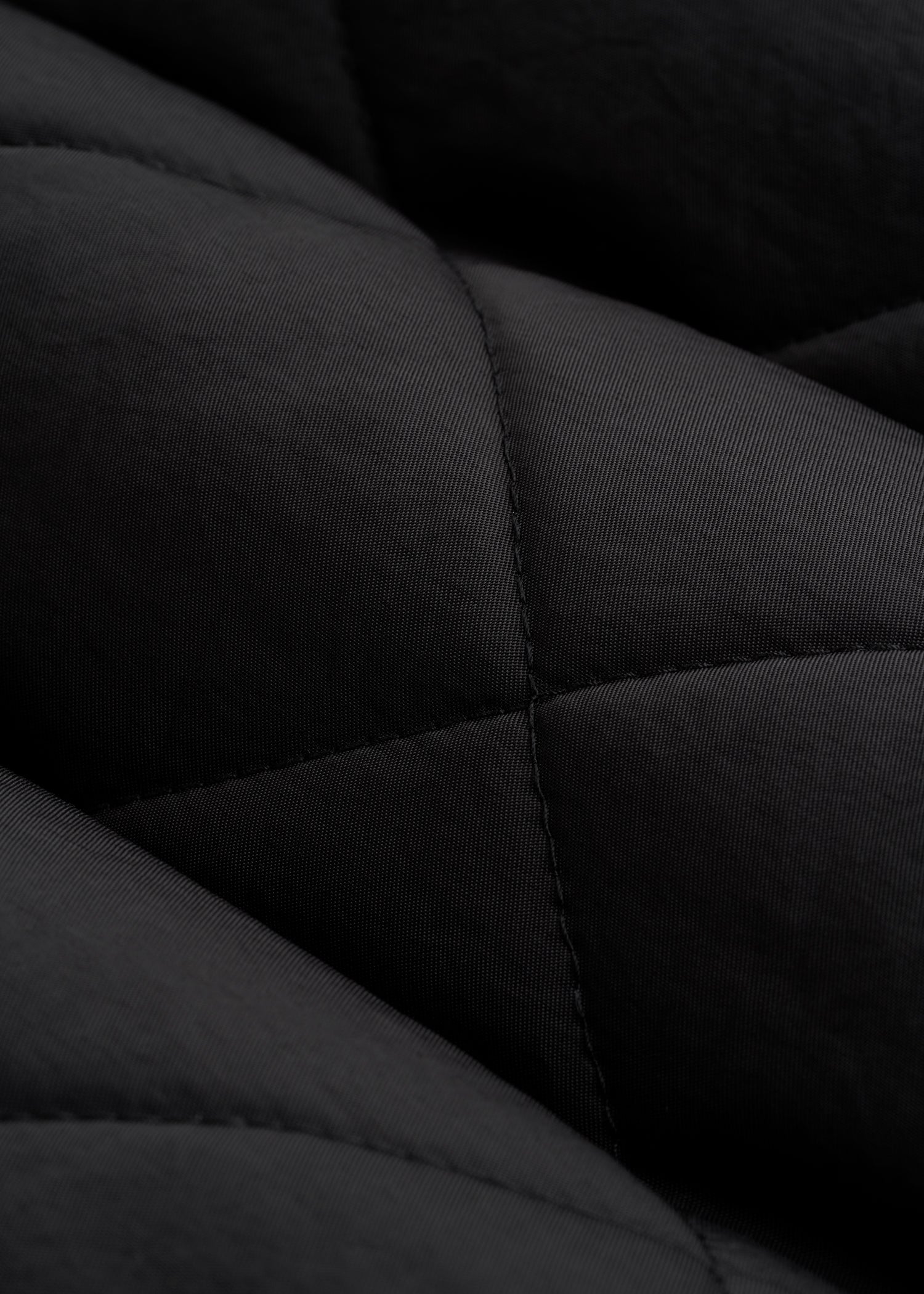 American Tall Outlet | Quilted Jacket for Tall Women in Black